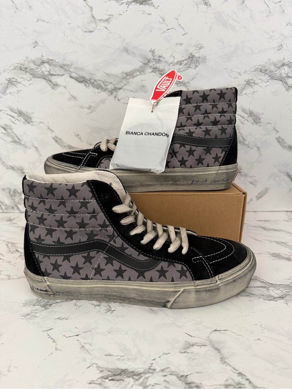 Vans Vault OG x Bianca Chandon Sk8-Hi LX Sneakers VN0A4BVH82Q1 Women’s Size 10